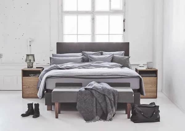 Individuelles Boxspringbett von FENNOBED Schweiz für gesundes Schlafen